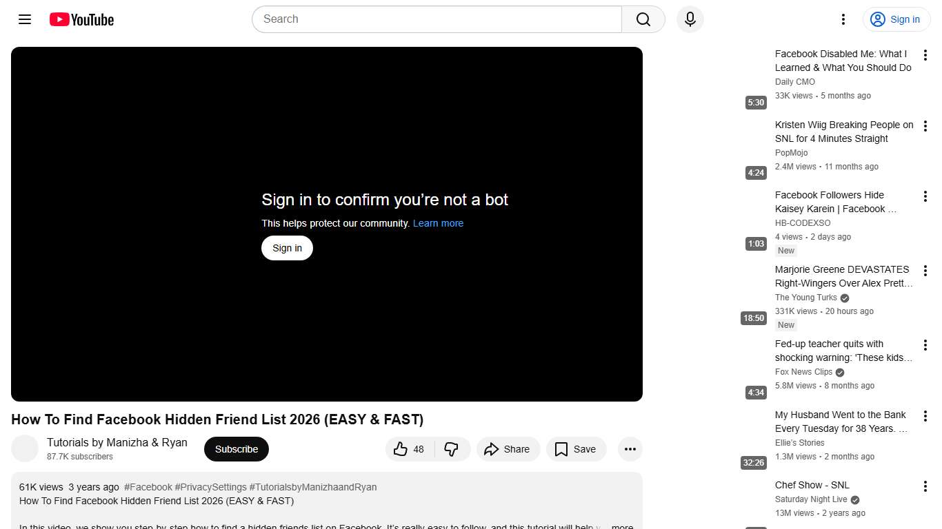 How To Find Facebook Hidden Friend List 2026 (EASY & FAST) - YouTube
